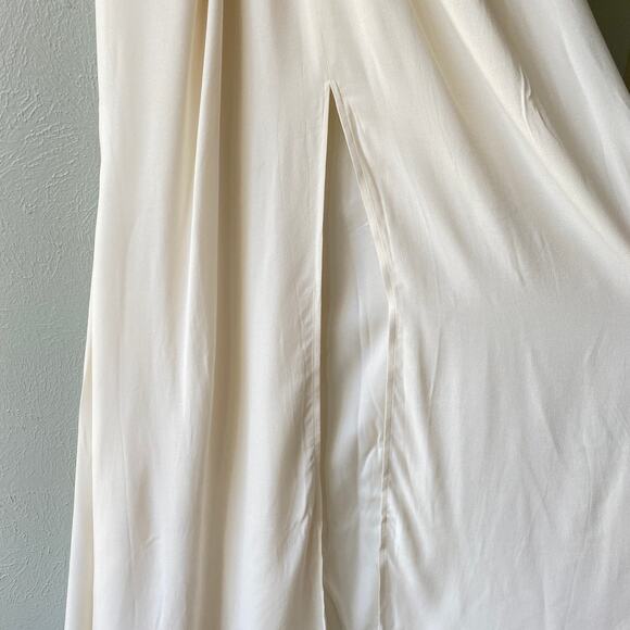 NWT Reformation Bray Dress, Ivory Wedding Dress, Formal Gown, Size 10 - Picture 8 of 9